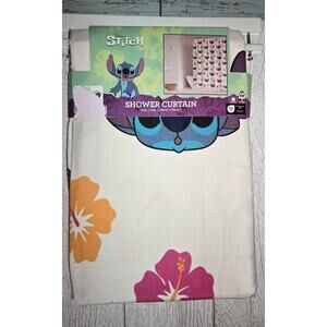 Disney Lilo & Stitch Stitch Shower Curtain 72x72 NWT STITCH Cartoon Childrens